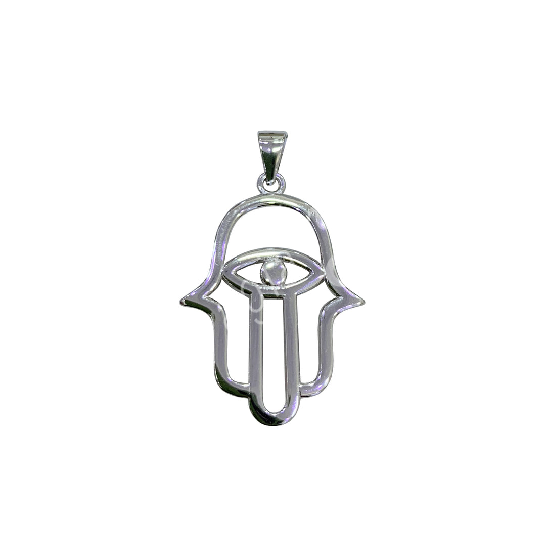 Sterling Silver Pendant Hand of Fatima