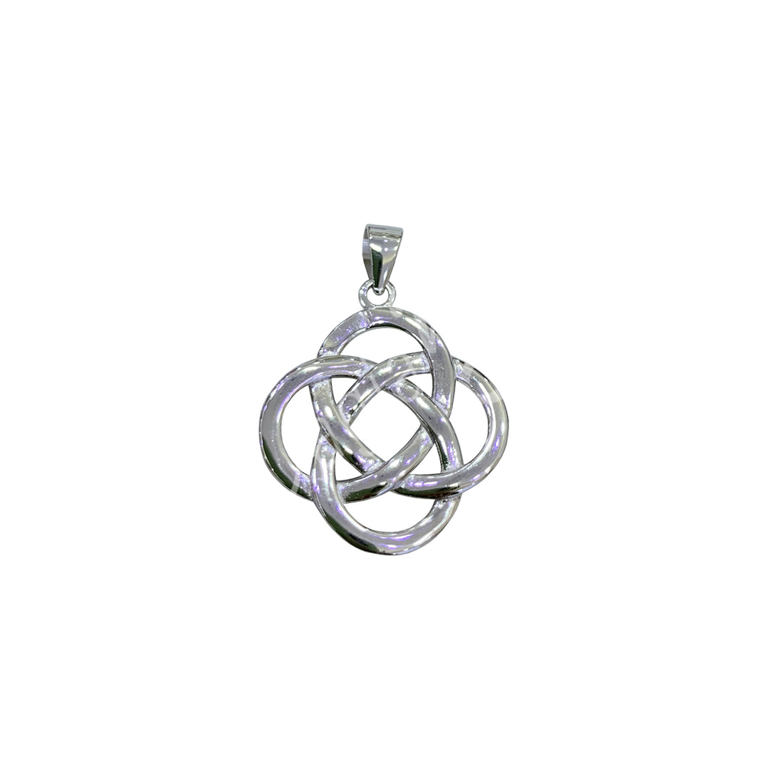 Colgante de Plata Esterlina con Nudo Celta