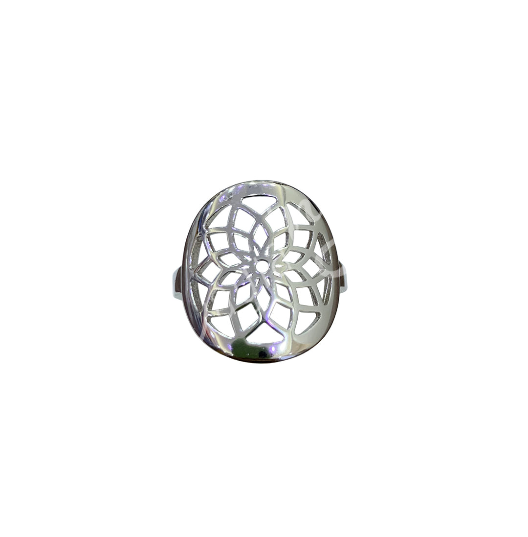 Sterling Silver Ring Dreamcatcher