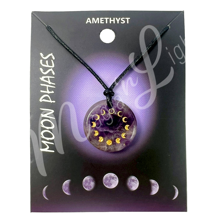 Collar de Amatista con Ciclo Lunar