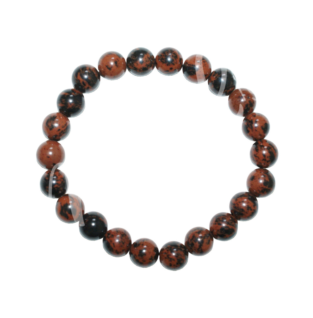 Bracelet Mahogany Obsidian (8-8.5mm) 7.15-7.25"