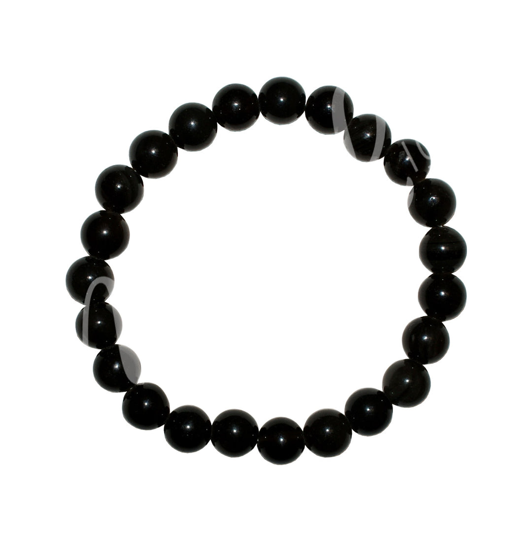Bracelet Black Obsidian (8-8.5mm) 7.15-7.25"