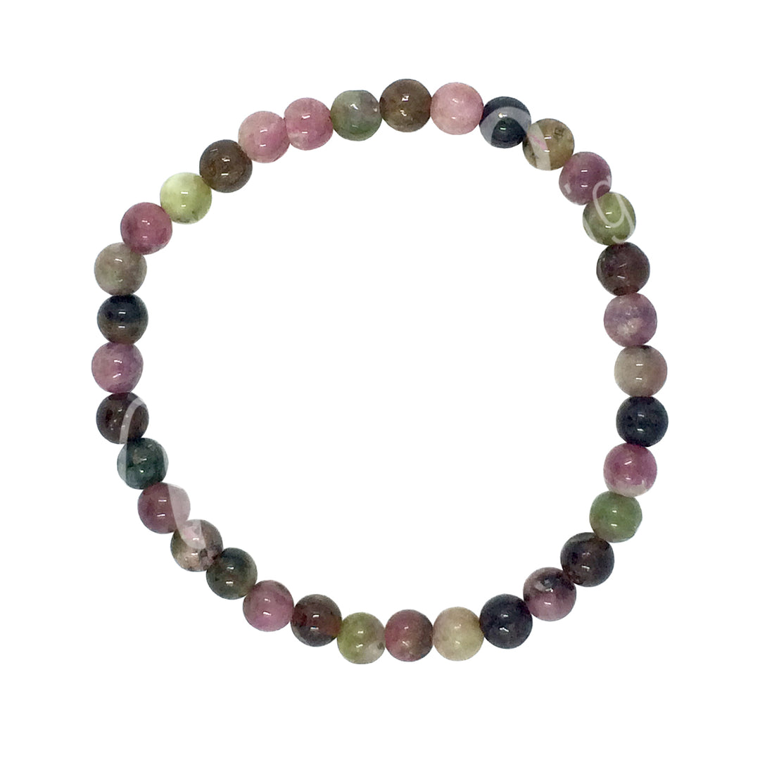 Bracelet Mixed Tourmaline (5-7mm) 7.15-7.25"
