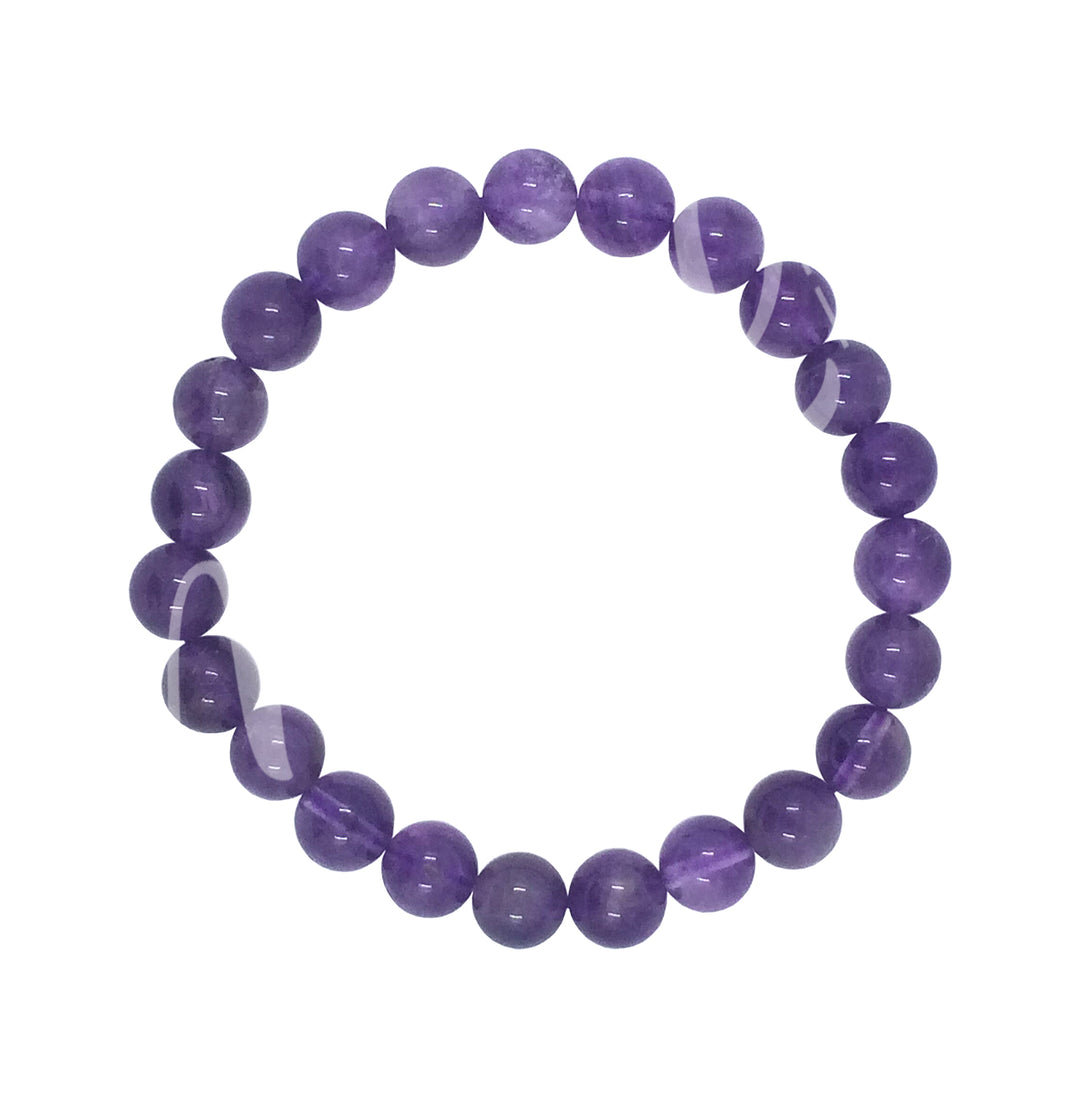 Bracelet Amethyst (8-8.5mm) 7.15-7.25"