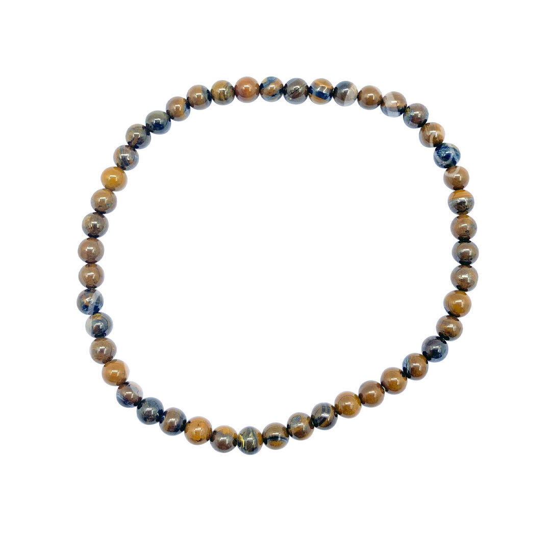 Pulsera Ojo de Tigre (4-4,5 mm) 7,15-7,25"