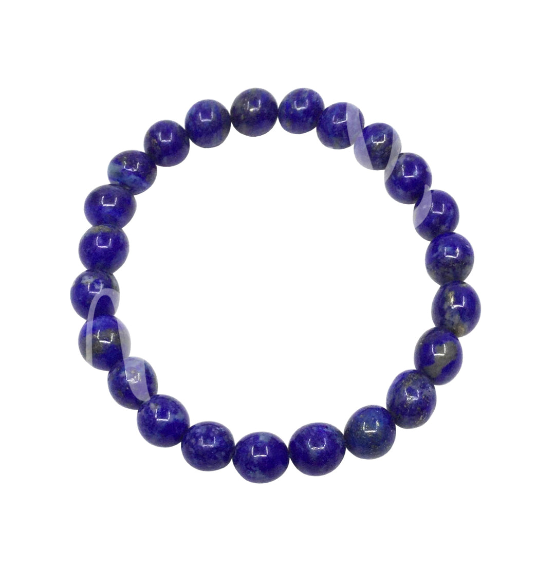 Bracelet Lapis Lazuli A (8-8.5mm) 7.15-7.25"