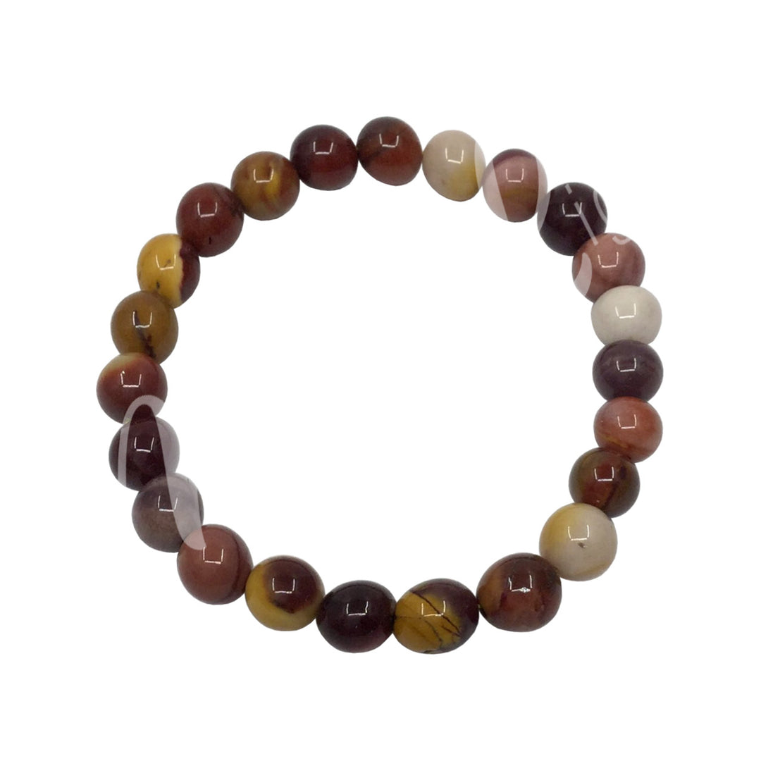 Bracelet Mookaite (8-8.5mm) 7.15-7.25"