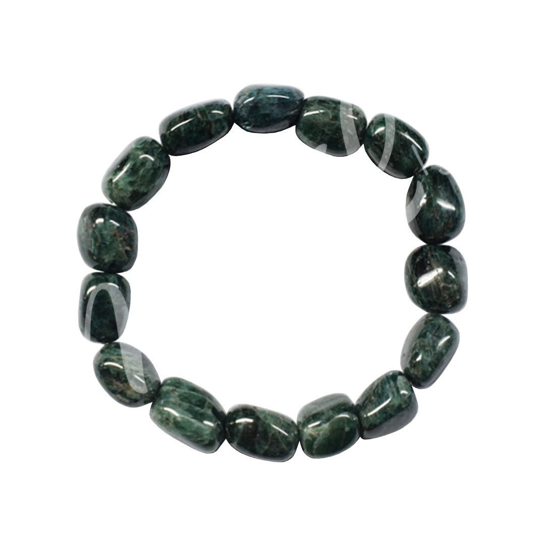 Bracelet Tumbled Stones Apatite (12-15mm) 7-7.5"