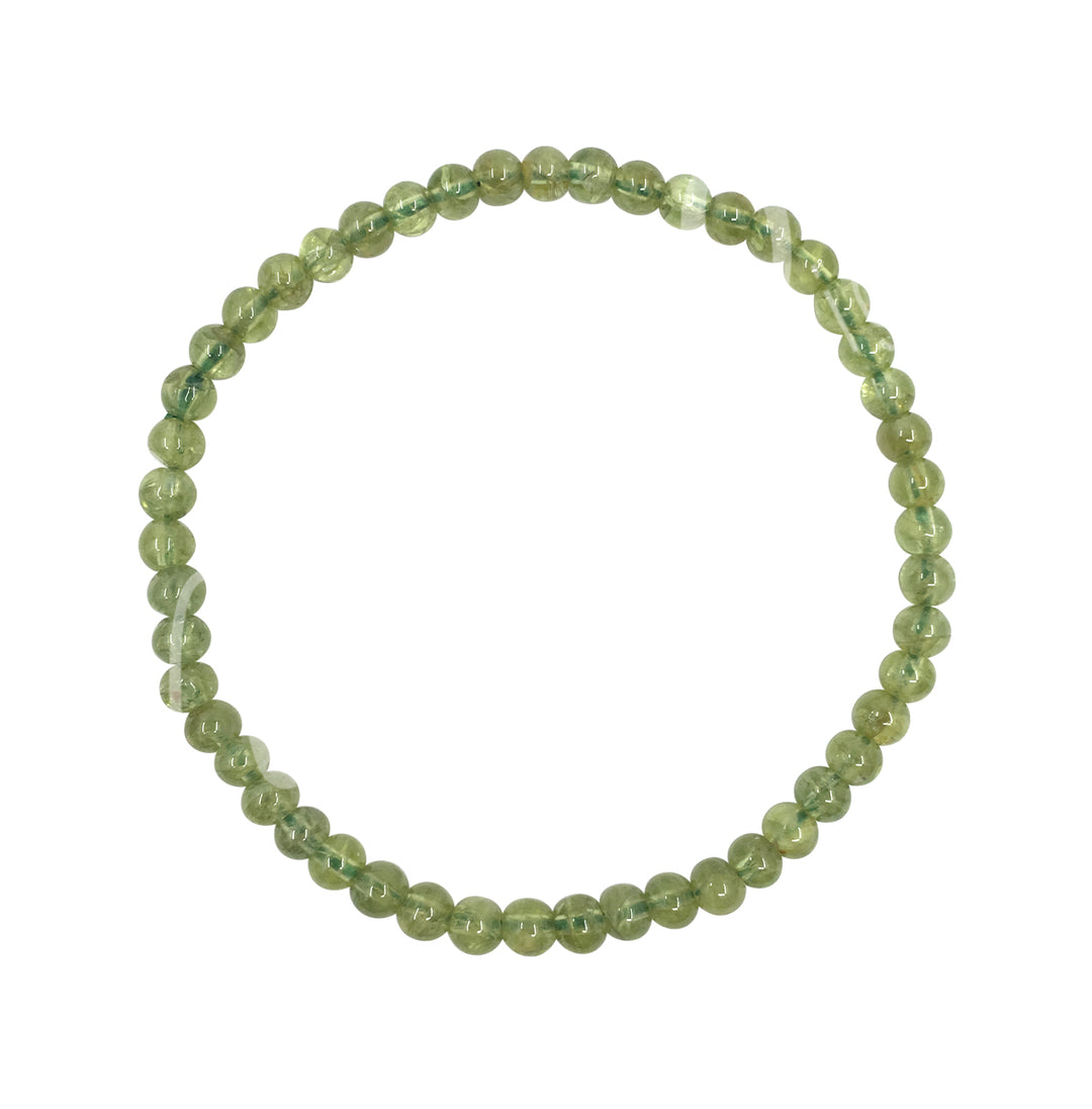 Pulsera Peridoto (4-4,5 mm) 7,15-7,25"