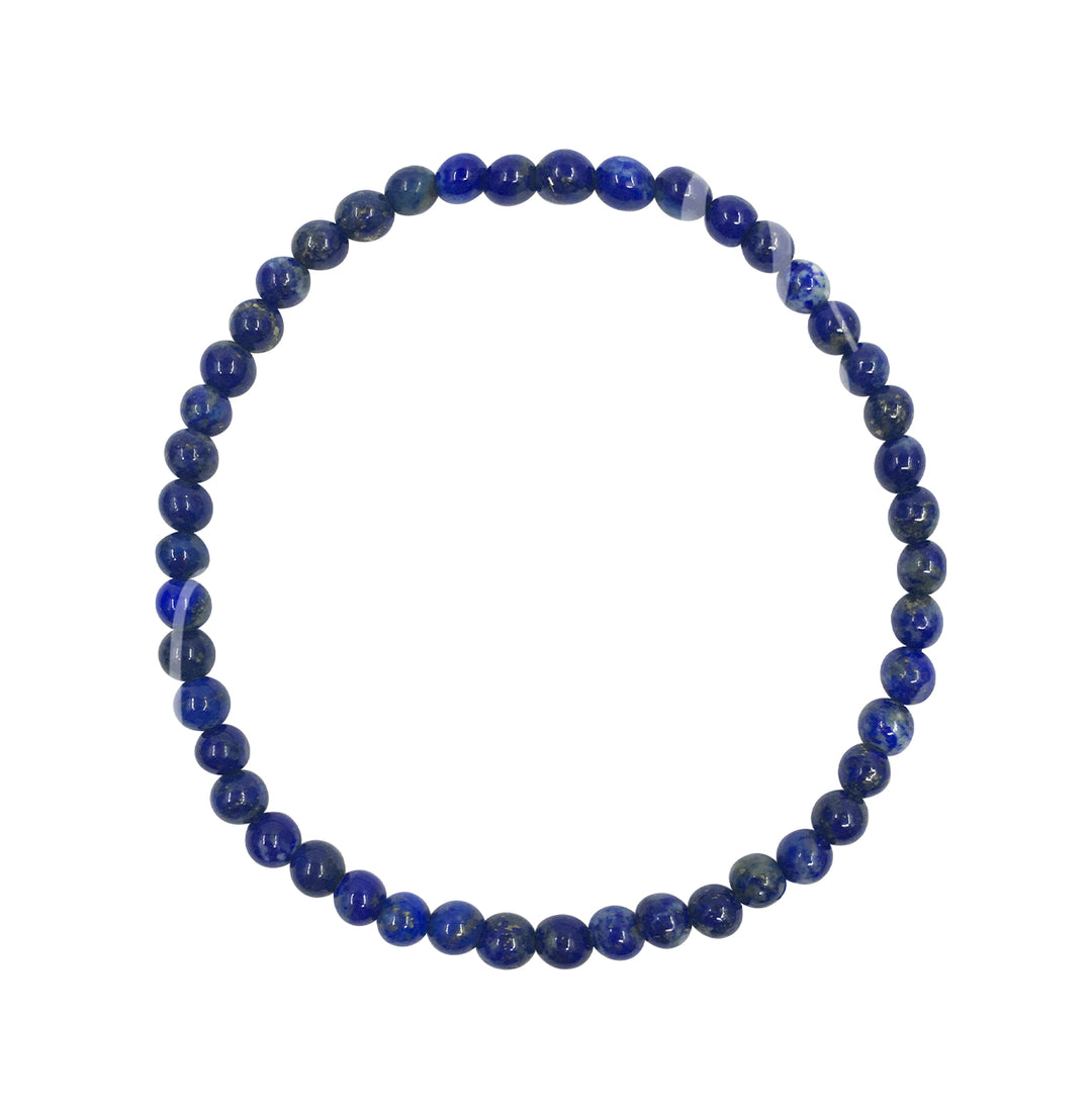 Bracelet Lapis Lazuli (3-4 mm) 7.25-7.45"