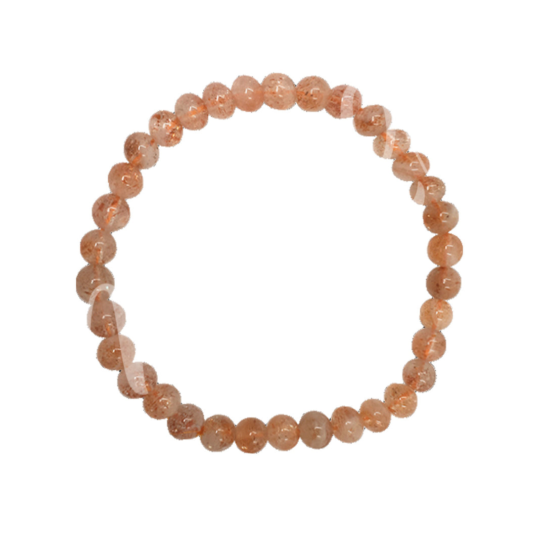 Bracelet Sunstone (5-6mm) 7.15-7.25"