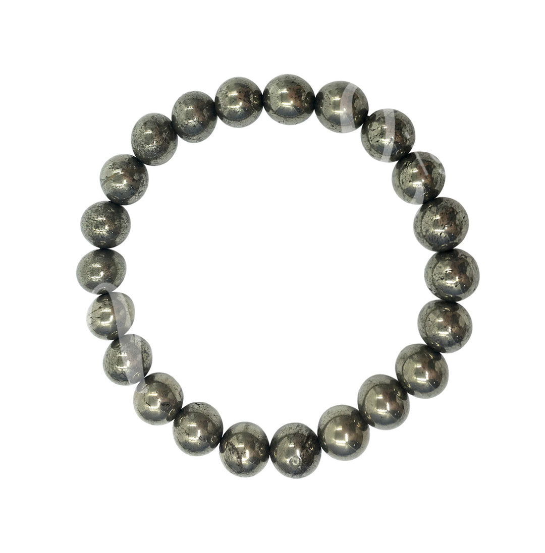 Bracelet Pyrite (8-8.5mm) 7.15-7.25"