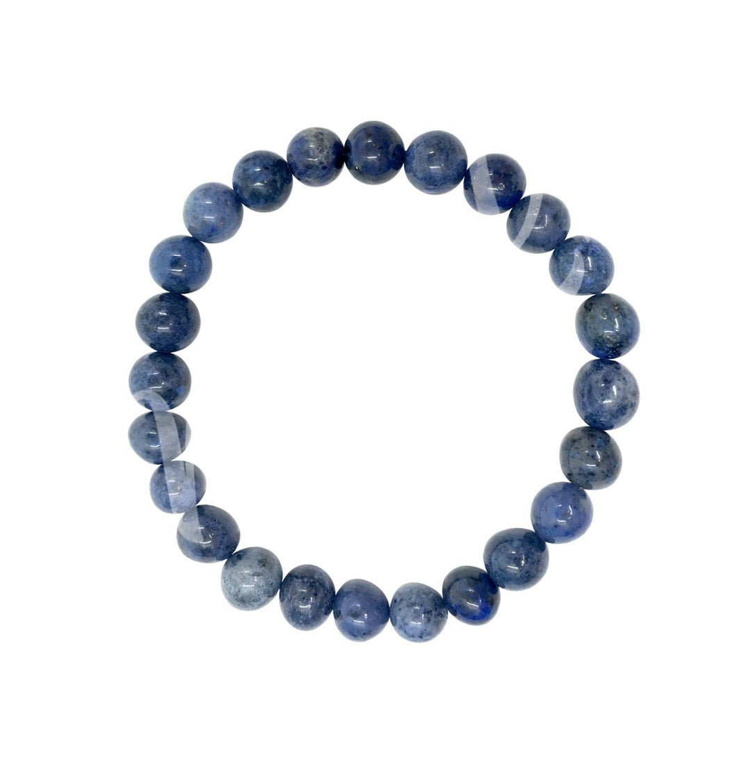 Bracelet Dumortierite (8-8.5mm) 7.15-7.25"