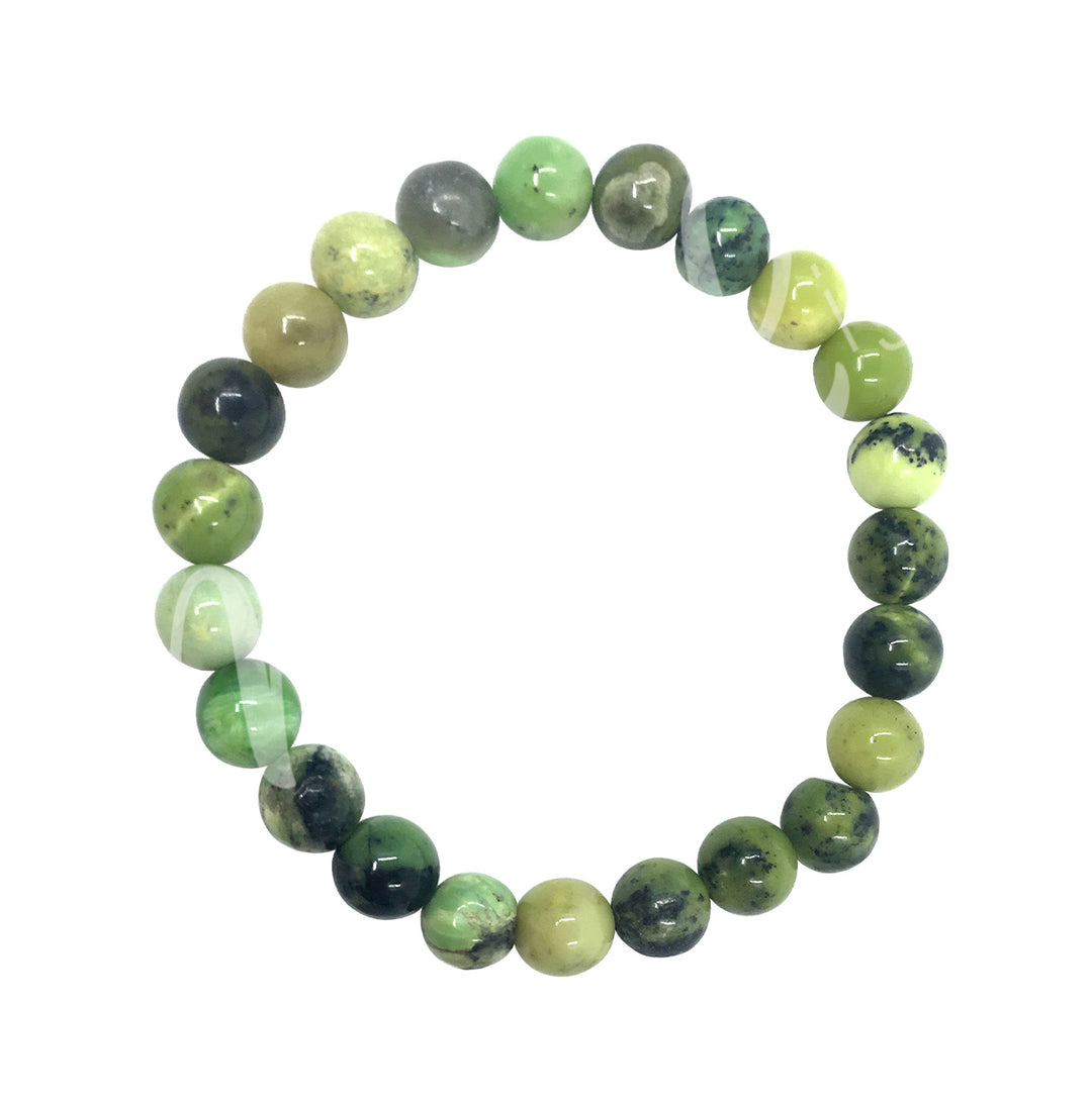 Bracelet Chrysoprase (8-8.5mm) 7.15-7.25"