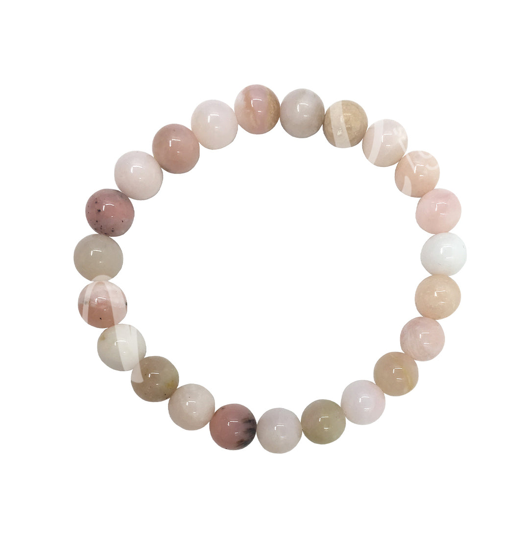 Bracelet Pink Opal (8-8.5mm) 7.15-7.25"