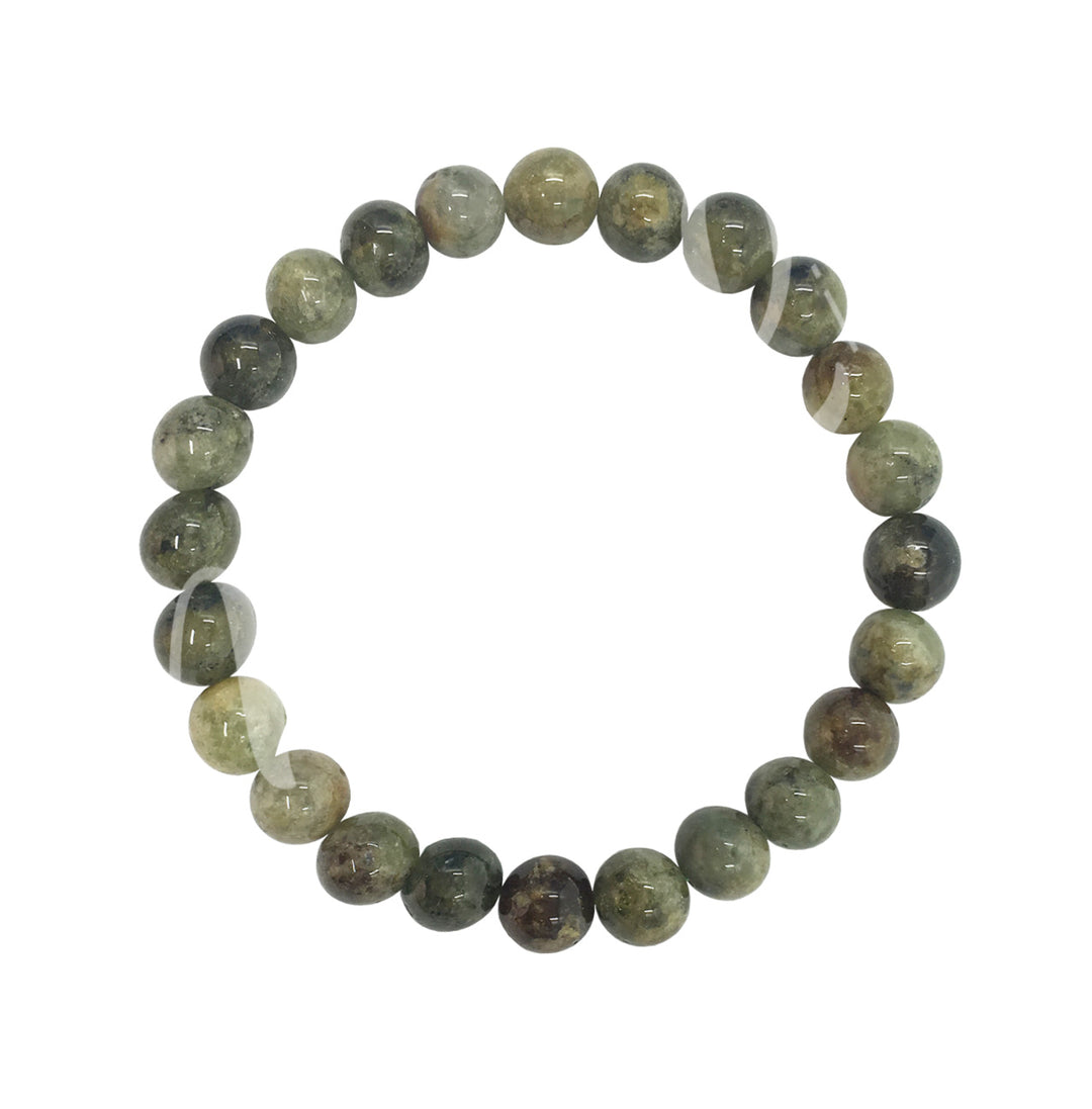 Bracelet Green Garnet (5-6mm) 7.15-7.25"