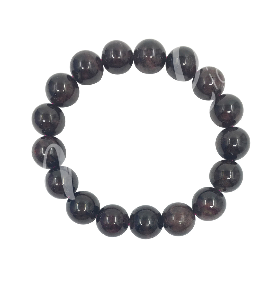 Bracelet Garnet (12mm) 8-8.15"