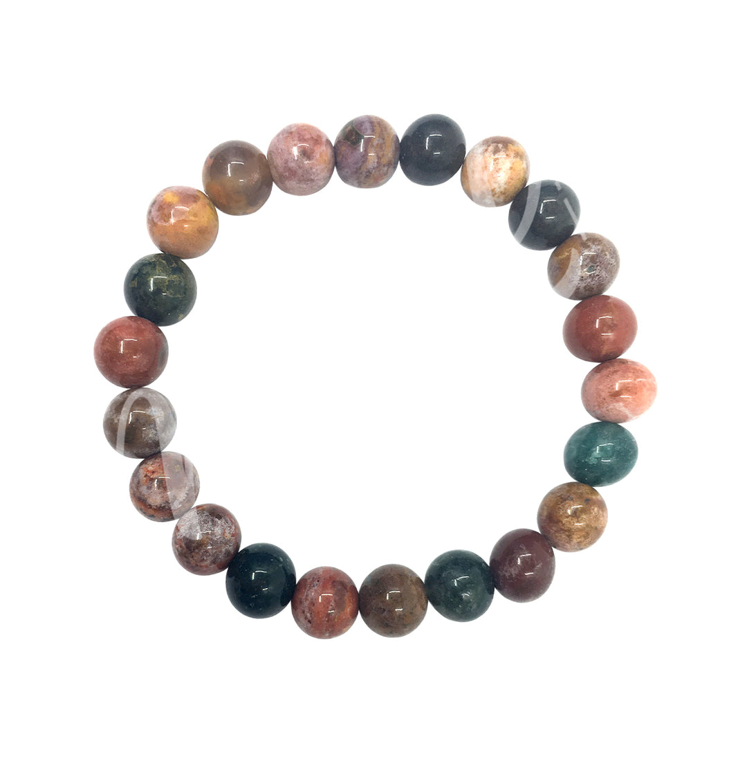 Bracelet Ocean Jasper (8-8.5mm) 7.15-7.25"