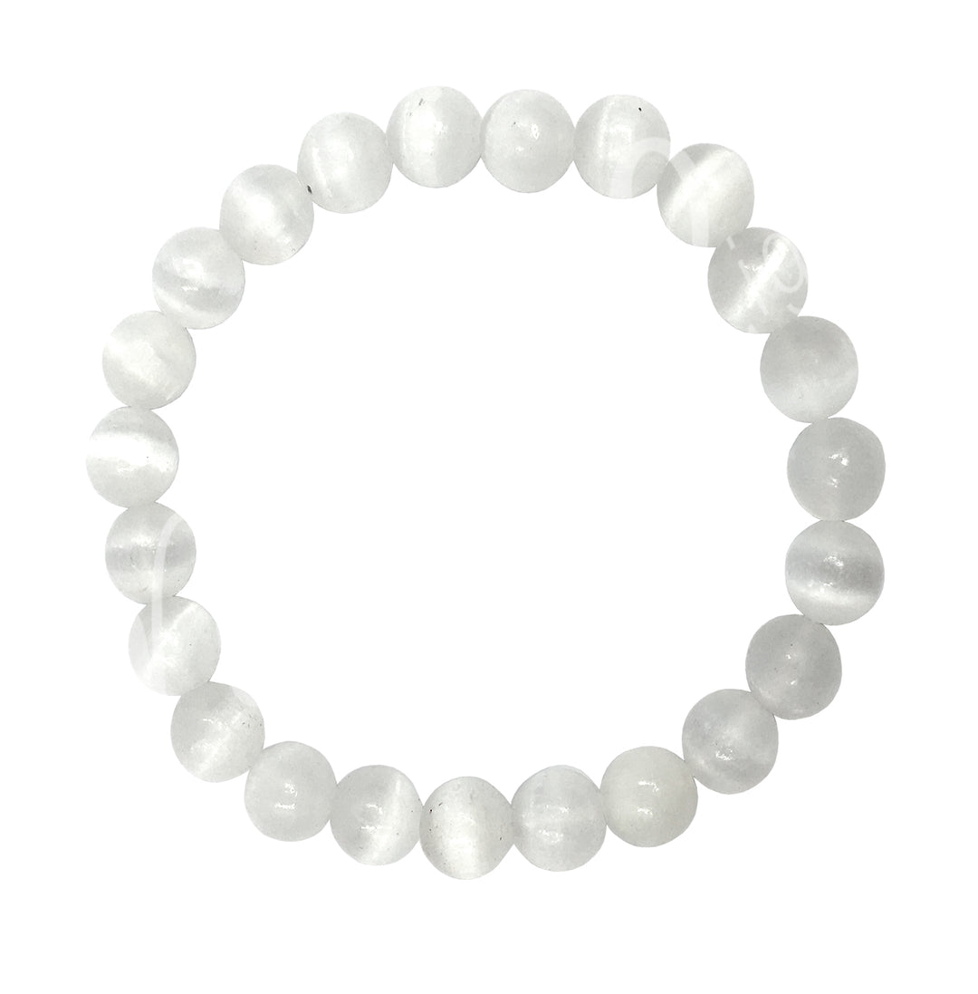 Bracelet Selenite (8-8.5mm) 7.15-7.25"
