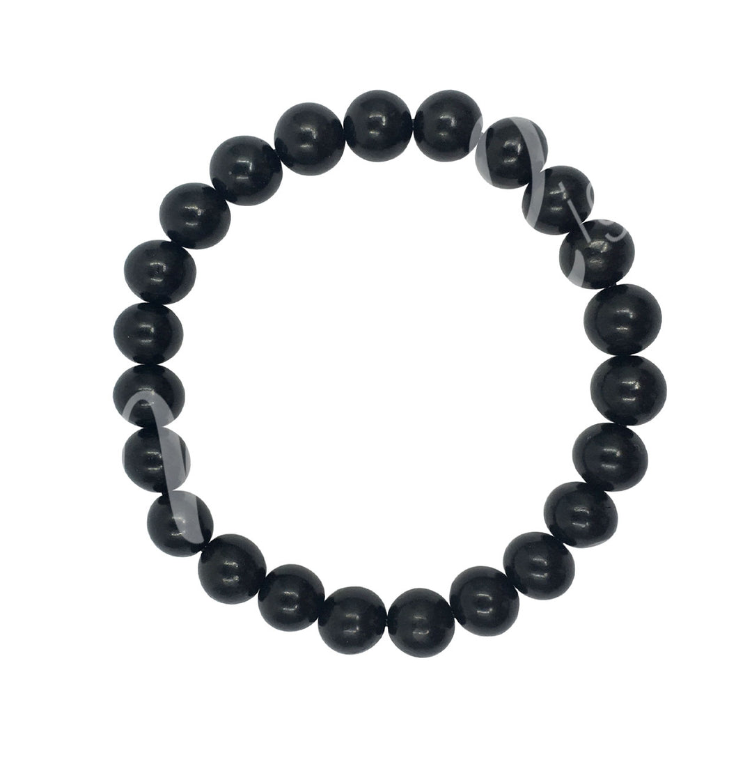 Bracelet Jet (8-8.5mm) 7.15-7.25"