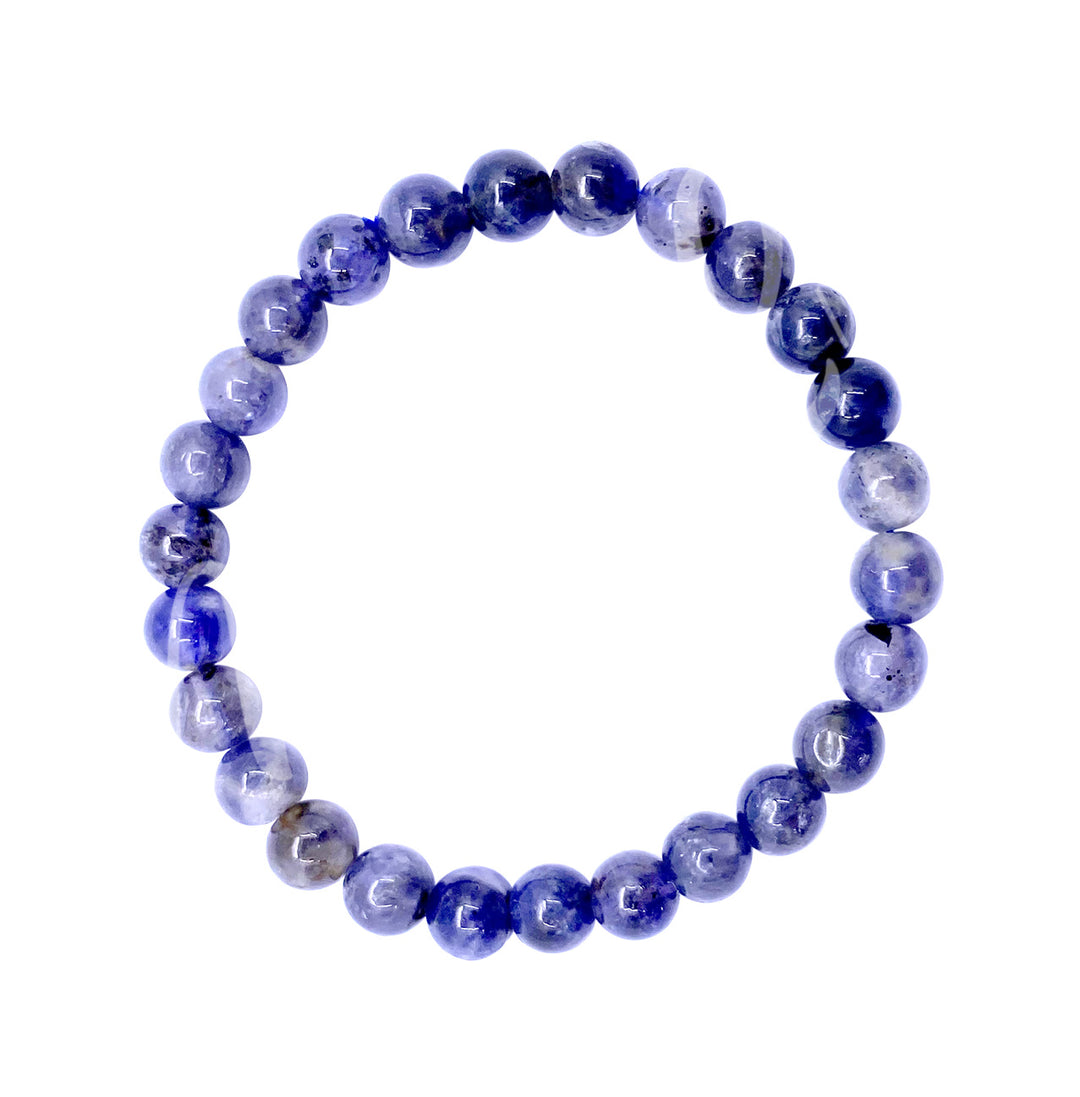 Bracelet Iolite (5-9mm) 7.15-7.25"