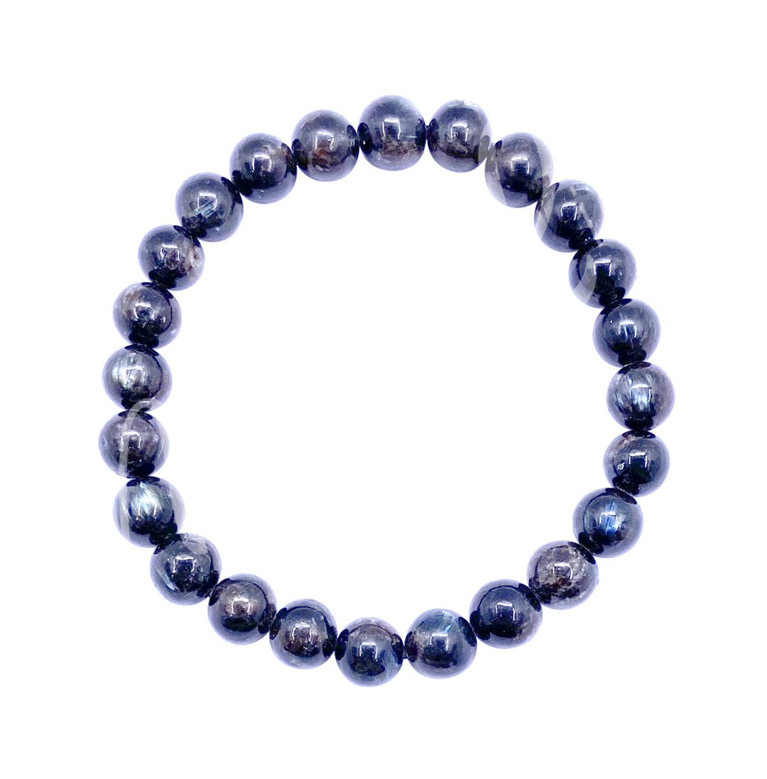 Bracelet Garnet in Biotite (8-9mm) 7.15-7.25"
