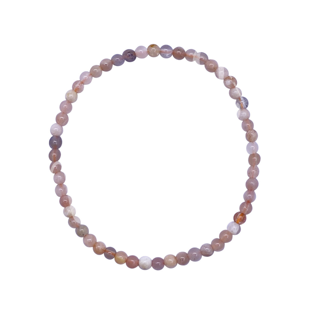 Bracelet Multi Moonstone (4-4.5mm) 7.15-7.25"