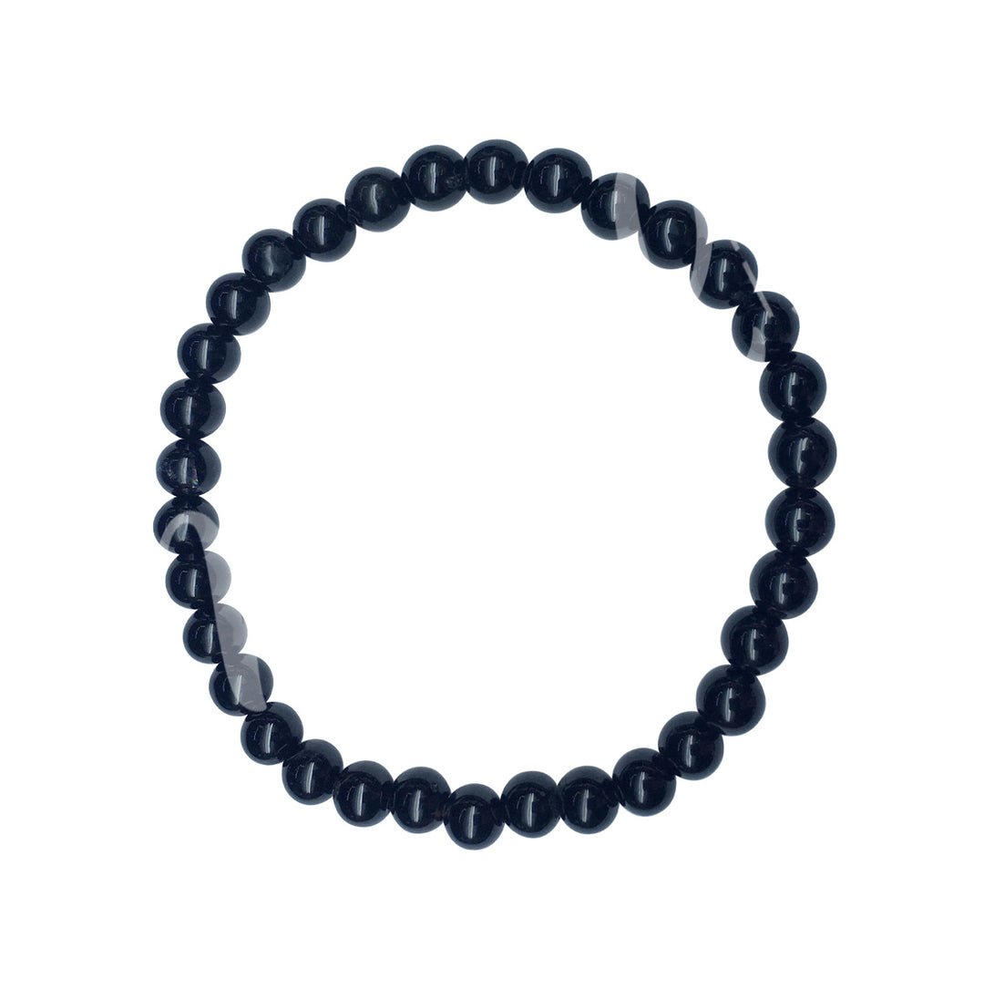 Bracelet Black Tourmaline (6mm) 7.15-7.25"