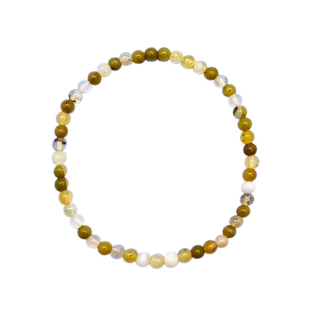 Bracelet Yellow Opal (4-6mm) 7.15-7.25"