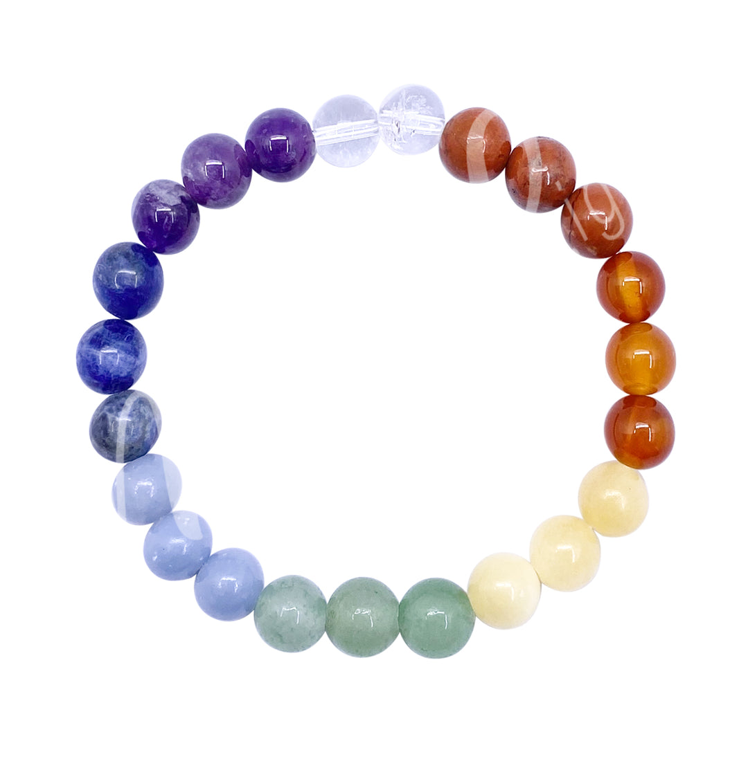 Bracelet Chakra (8-8.5mm) 7.15-7.25″