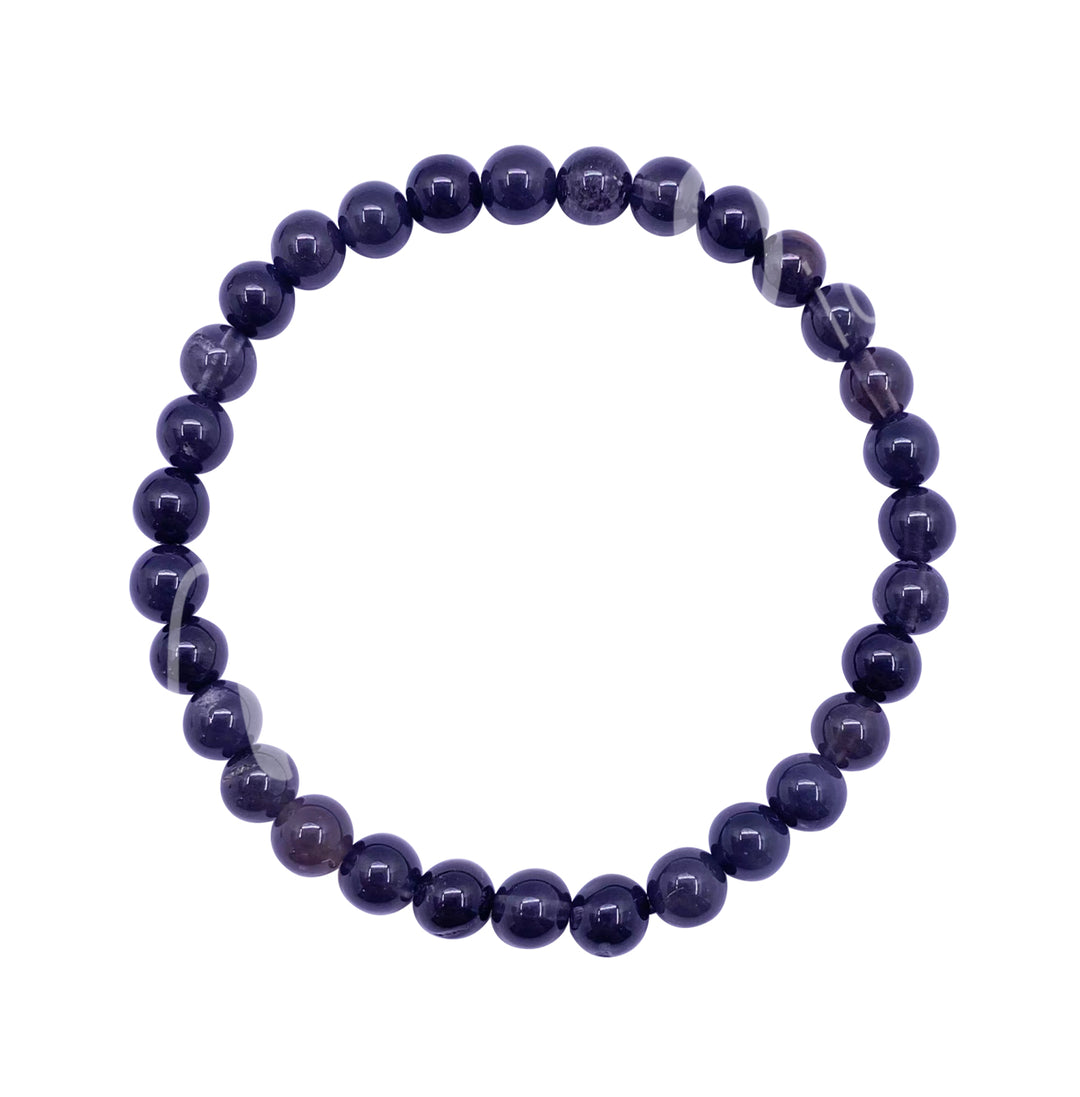 Bracelet Indonesian Tektite (8mm) 7.15-7.25"