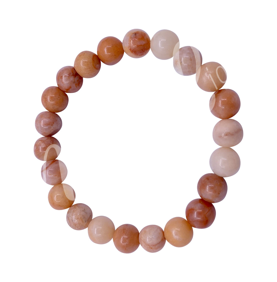 Bracelet Orange Aventurine (8-8.5mm) 7.15-7.25"