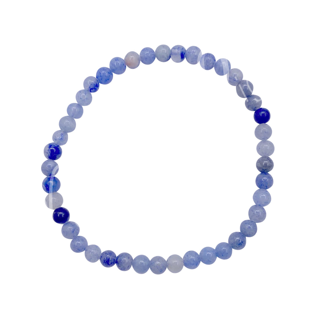 Bracelet Blue Aventurine (4-4.5mm) 7.15-7.25"
