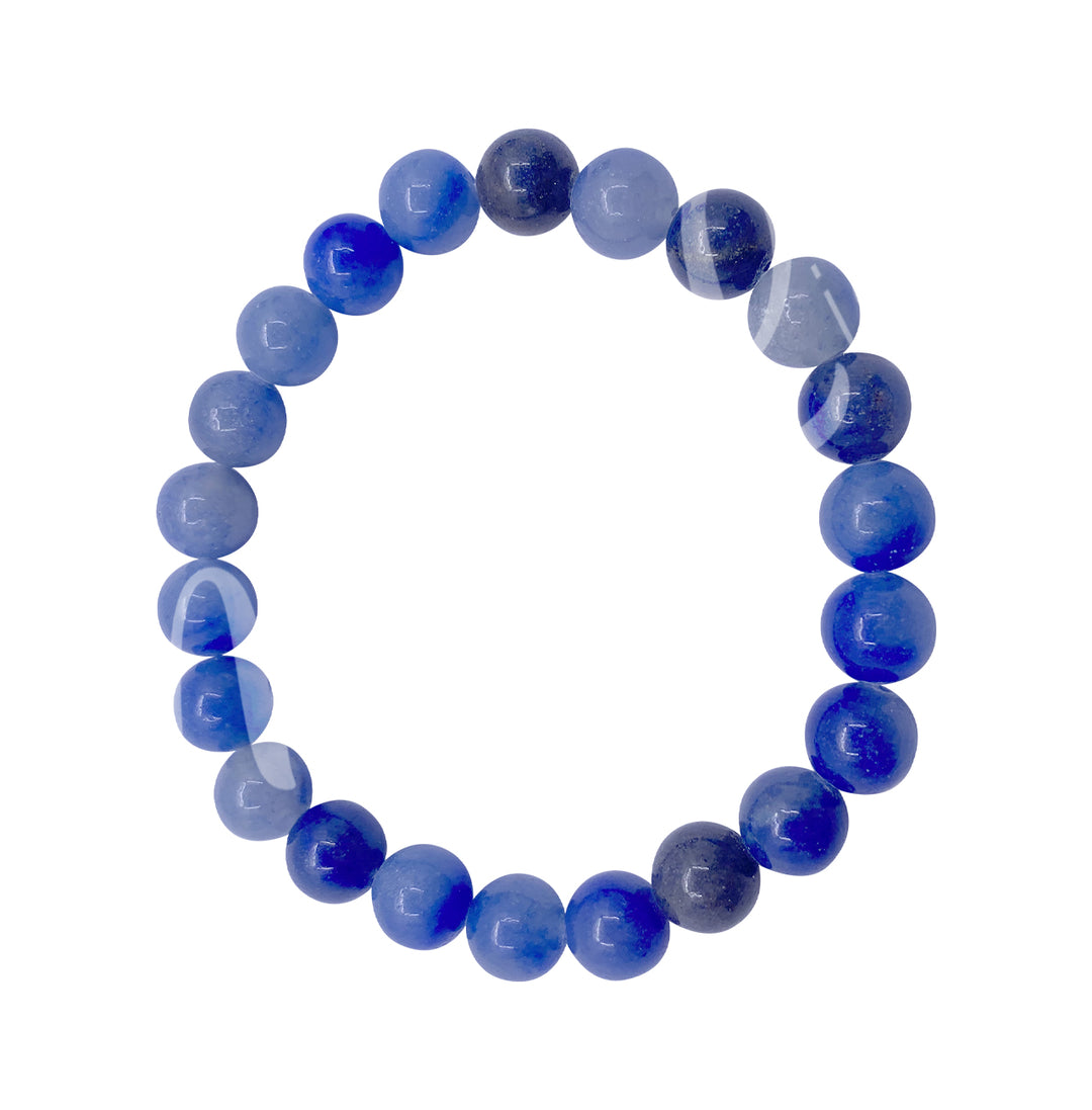 Bracelet Blue Aventurine (8-8.5mm) 7.15-7.25"