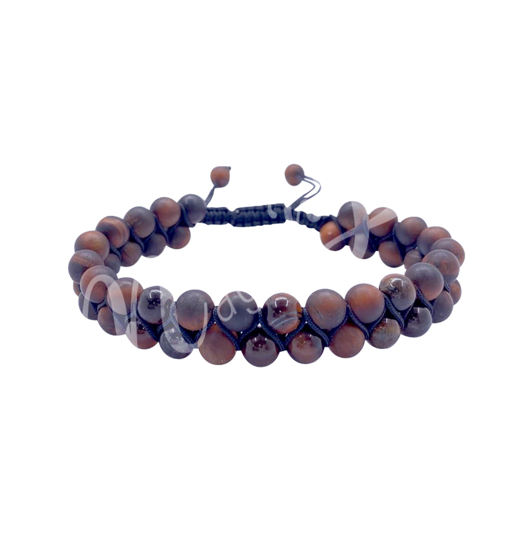 Bracelet Red Tiger Eye (6mm) 6.75-10.25"