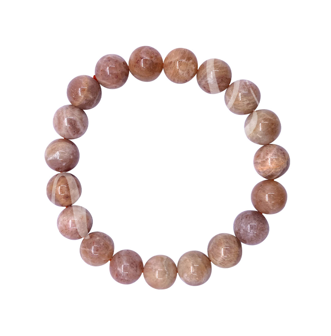 Bracelet Sunstone (10mm) 7-11"