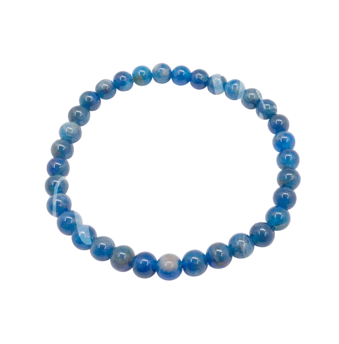 Bracelet Blue Apatite (4-7mm) 7.15-7.25"