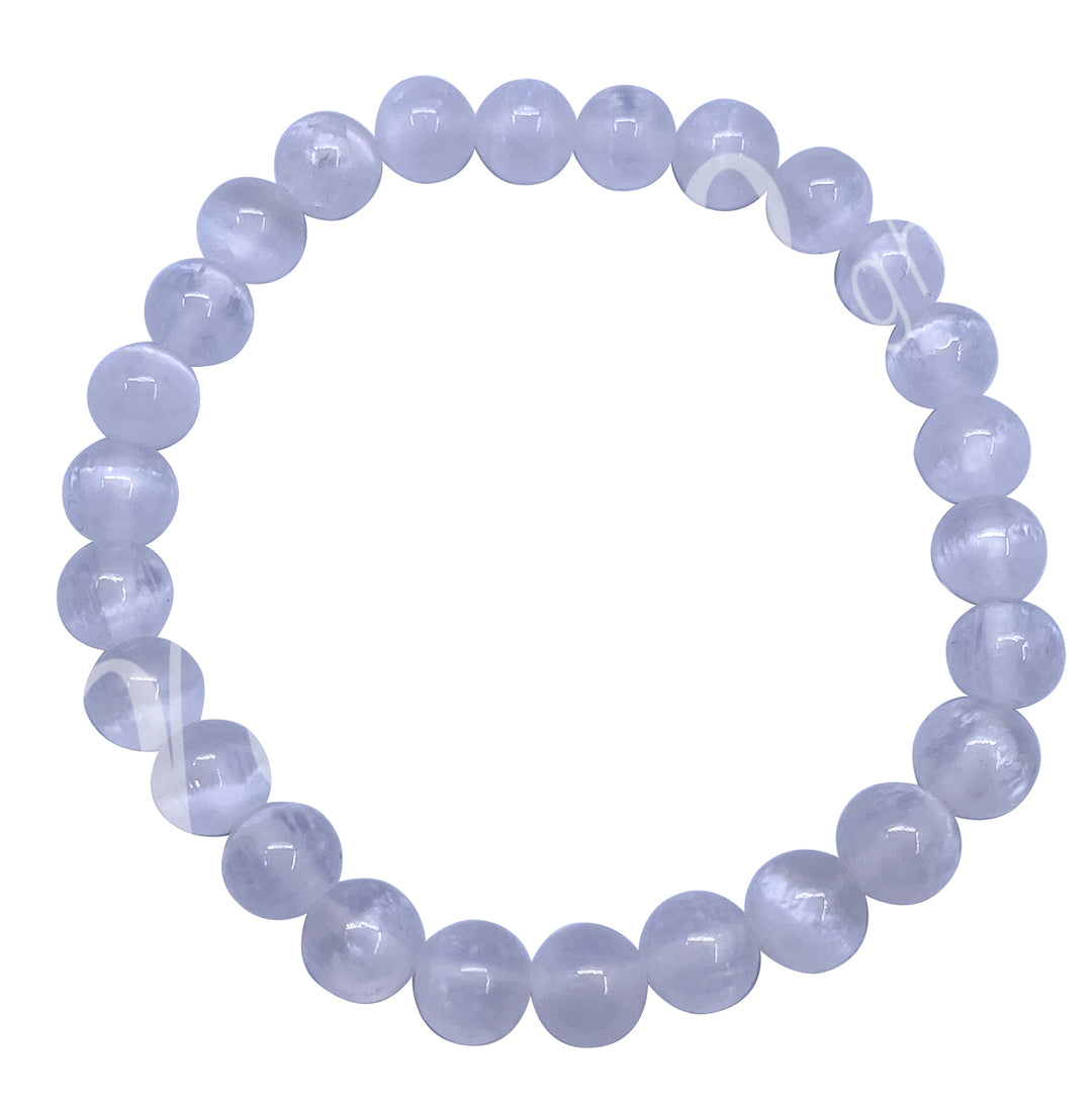 Bracelet Selenite (8mm) 8-8.5"