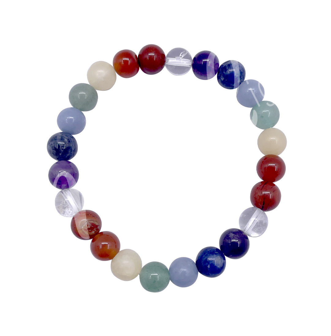 Bracelet Chakra (8mm) 8-8.5"