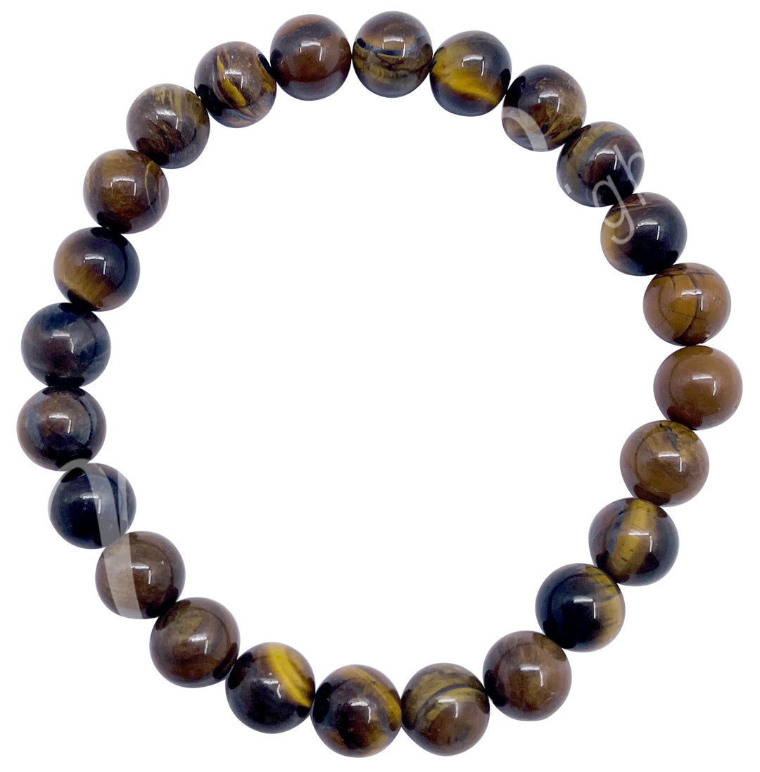 Bracelet Tiger Eye (8mm) 8-8.5"