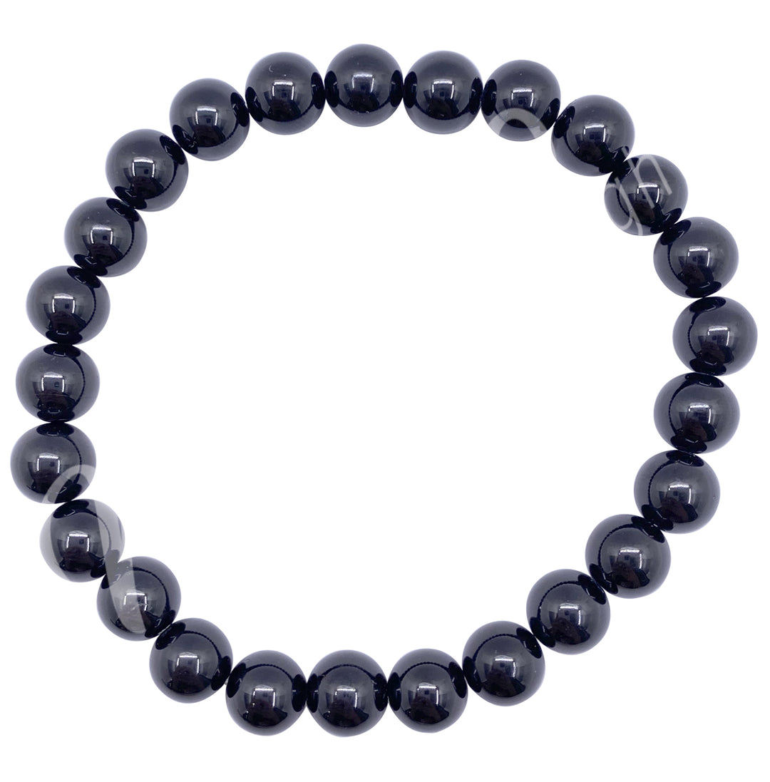 Bracelet Black Tourmaline (8mm) 8-8.5"