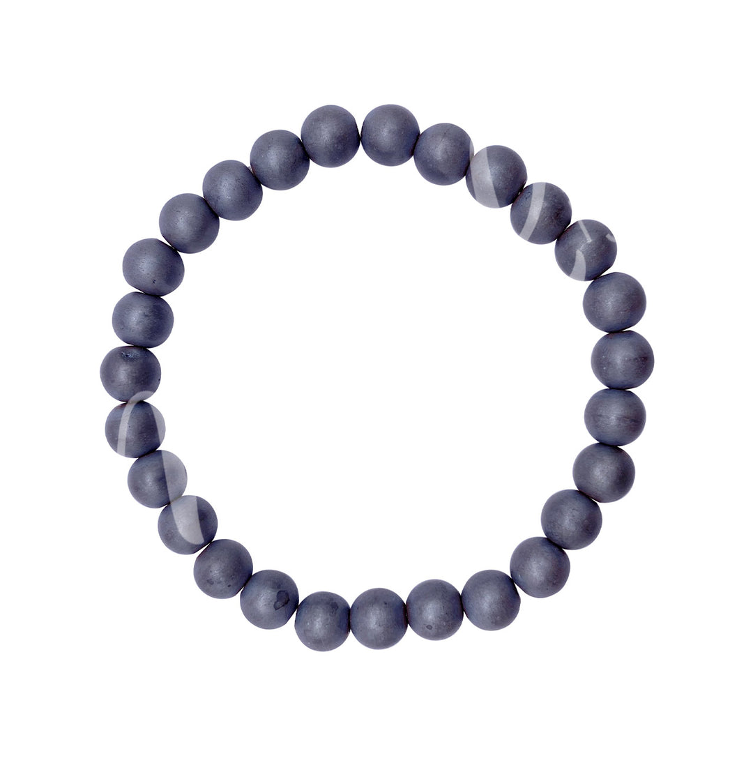 Bracelet Matte Hematite (8mm) 8-8.5"