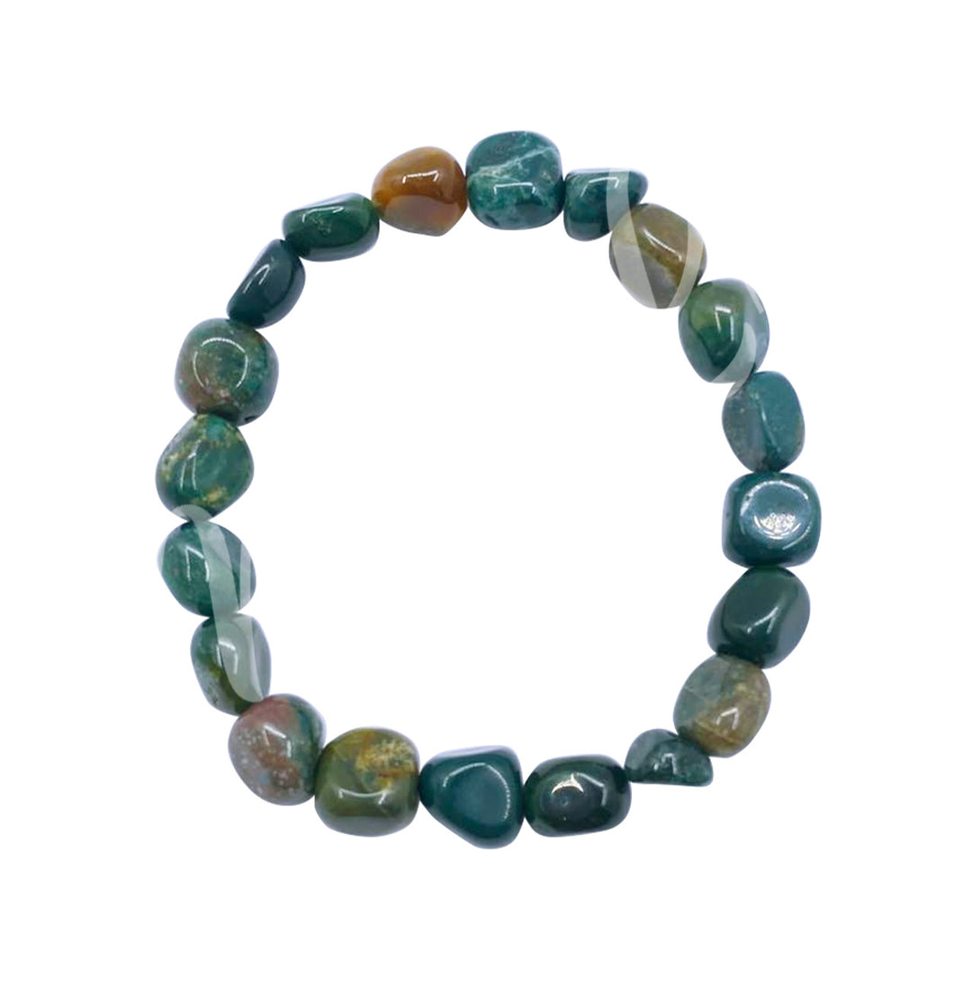 Bracelet Tumbled Stones Seftonite (8 X 10mm) 7.45-7.5"