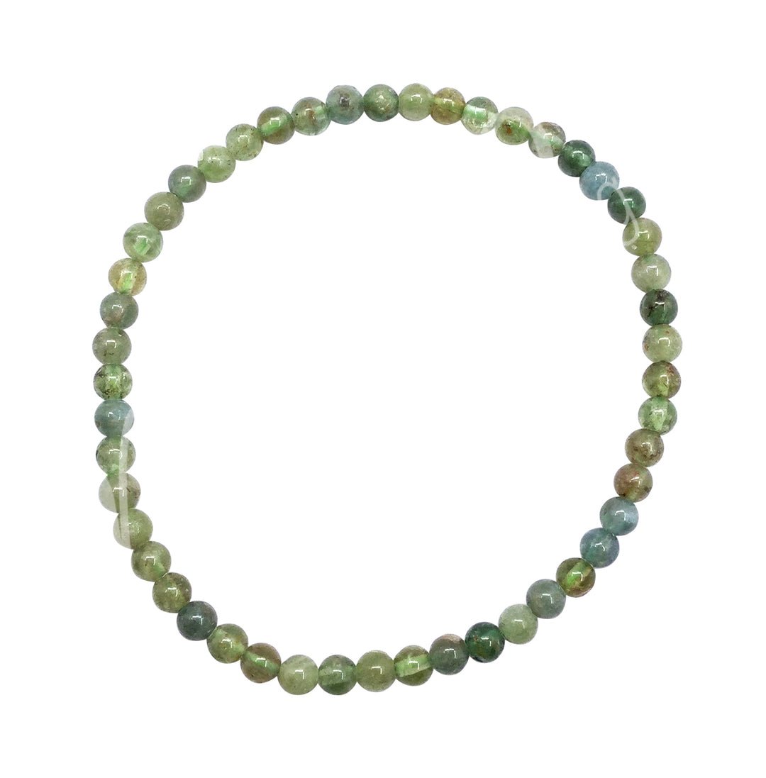 Bracelet Green Apatite (4mm) 7.15-7.25"