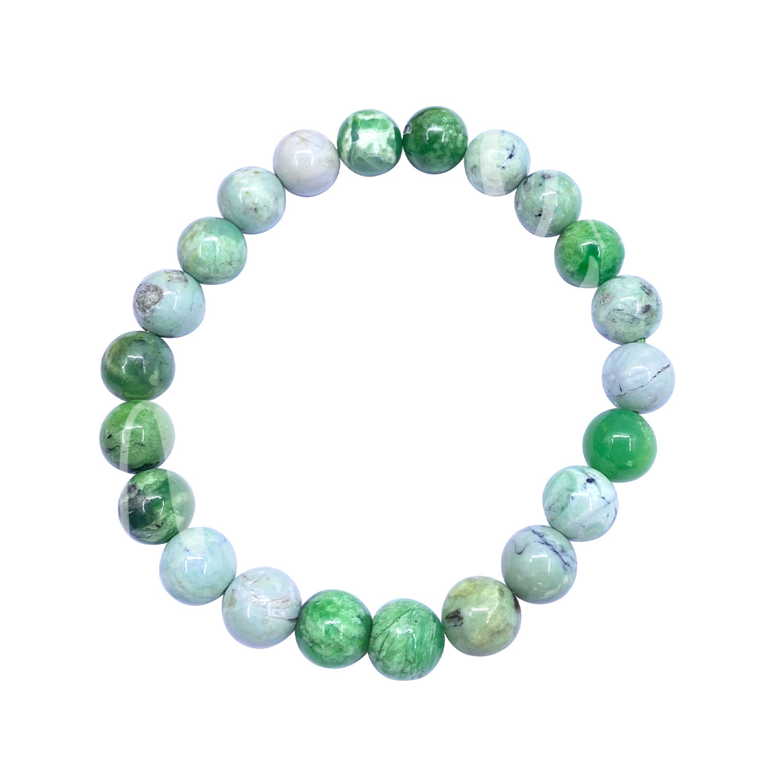 Bracelet Variscite A (8mm) 7.15-7.25"