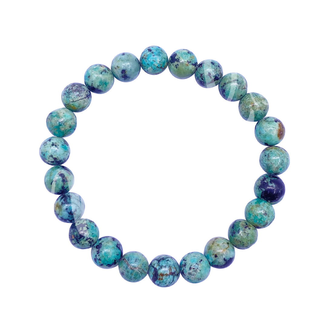 Bracelet African Turquoise A (8mm) 7.15-7.25"