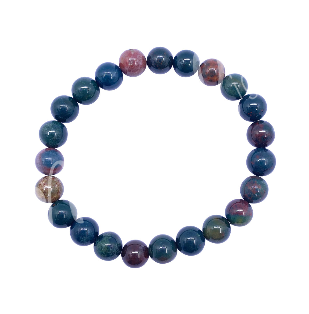 Bracelet Bloodstone (8mm) 7.15-7.25"