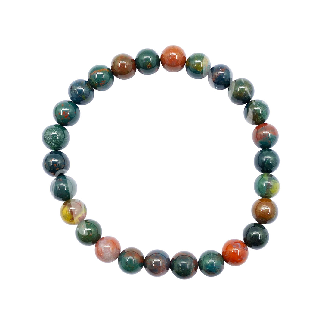 Bracelet Bloodstone (8mm) 8-8.5"
