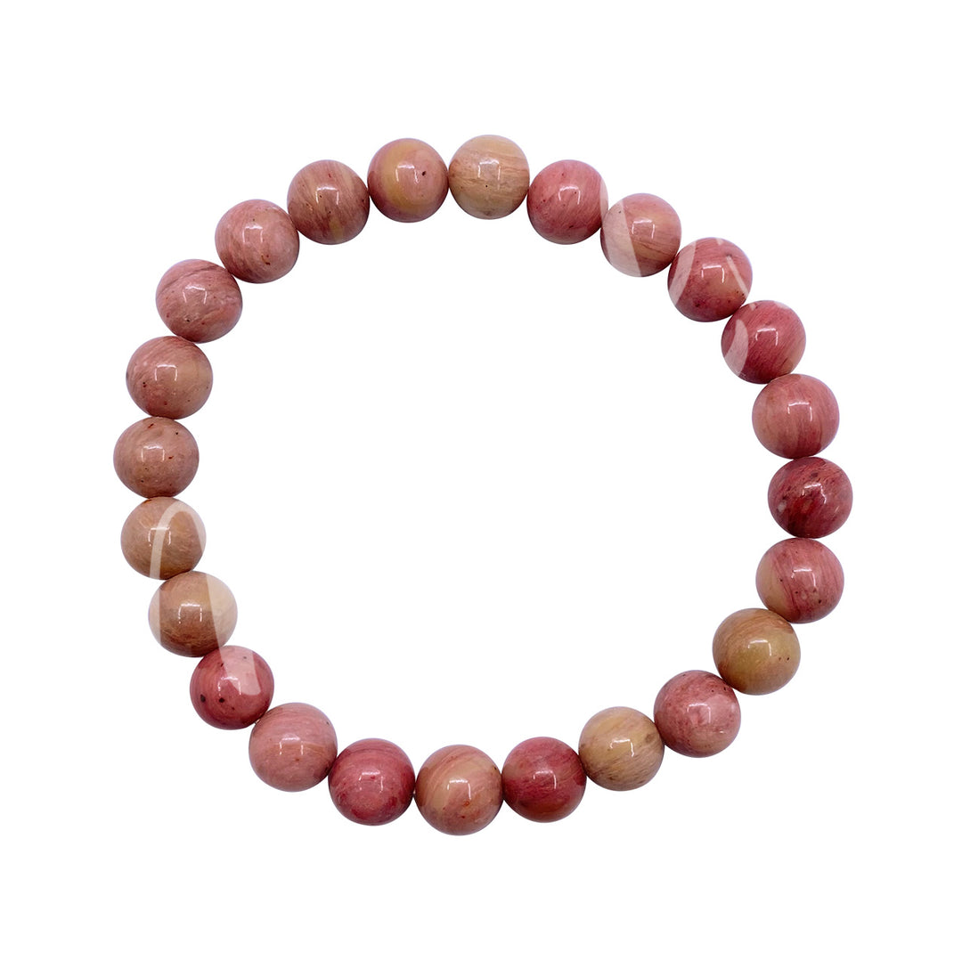 Bracelet Rhodonite (8-8.5mm) 8-8.5"
