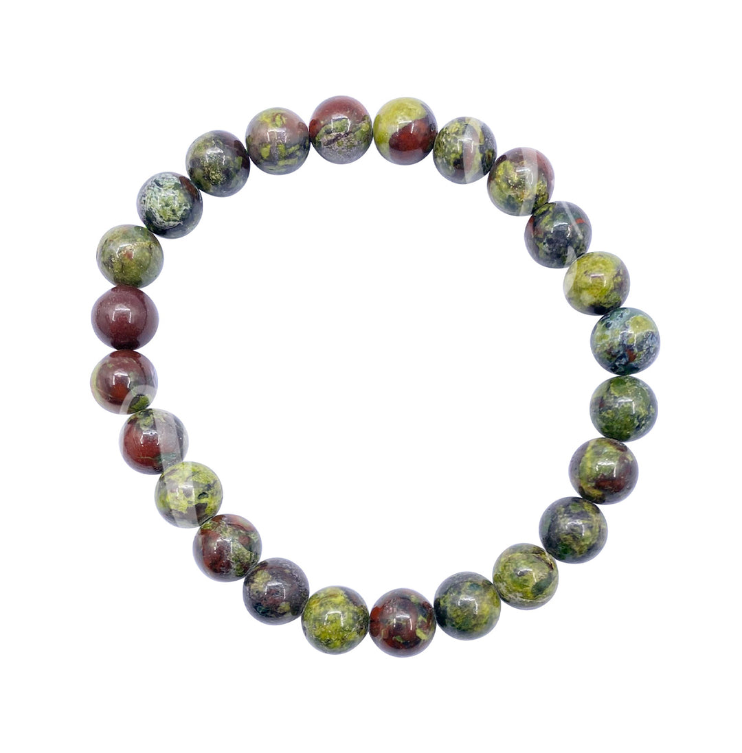 Bracelet Dragonblood Jasper (8mm) 8-8.5"